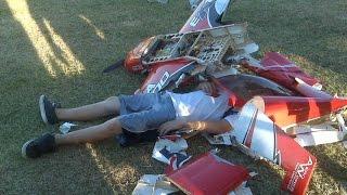 Horrific Fatal RC Plane Crash at SPCA Flying Field - INTO CROWD