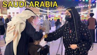 Pure Amazing Life in Winter Night Season of Saudi Arabia  السعودية