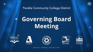 Peralta Colleges Board of Trustees Meeting: December 13, 2024