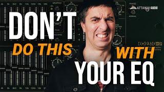 STOP RINGING OUT THE ROOM || Busting myths about live sound EQ