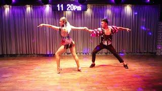 Willy & Danya Salsa performance @ Latino bar, Busan, Korea 2019-01-05