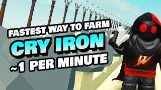 Fastest Way to Get Crystallized Iron (~1 Cry Iron Per Minute! New Method!) (Islands)