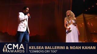 Kelsea Ballerini and Noah Kahan – “Cowboys Cry Too” | Live at CMA Awards 2024