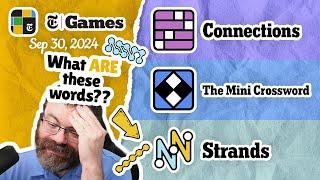 NYT Connections, Mini Crossword, and Strands | Sept 30, 2024