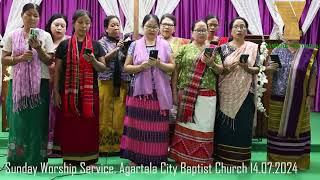 Sunday Worship Service. Agartala City Baptist Church (14.07.2024)