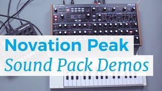 Novation Peak - Sound Pack Demos