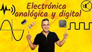 ¿Qué es electrónica señales analógica y digital?  Diferencias, señales y ejemplos prácticos.