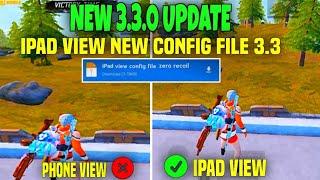 iPad View In Pubg Mobile 3.3 Update  || How To Get iPad View In Pubg Mobile 3.3