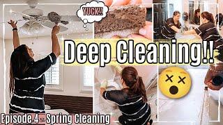 *SATISFYING* DEEP CLEAN WITH ME 2022 :: SPRING CLEANING MOTIVATION - EP. 4 :: Bed & Bath Cleaning