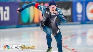 Jordan Stolz emerges victorious again in Quebec World Cup 1500m event | NBC Sports