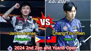 James Aranas VS Chang Tzu chien | 2nd Zen and Yuan8 Open 2024 - Last 16