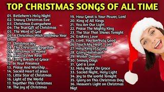 Top Christmas Songs Of All Time  Top 40 Christmas Songs with Lyrics Merry Christmas Songs Playlist