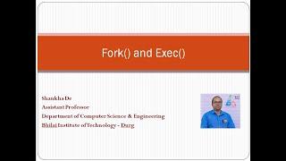 Fork and Exec System Call in Unix