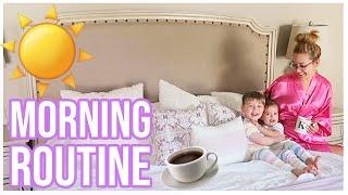 MORNING ROUTINE OF A MOM | SUMMER AM SCHEDULE FOR A MOM OF TWO CHILDREN | Brianna K