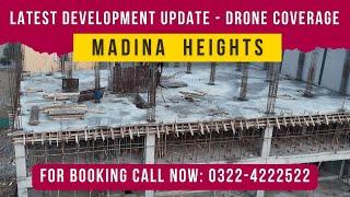 Madina Heights | Latest Development Update | Drone Coverage | Bahria Town | Friends Property Network