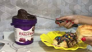 Chocolate Hazelnut Spread 1kg Purple Bucket | Chocoworld.com.pk