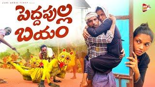 పెద్దపుల భయం|| villagefestival|village videos||Children memories||janu madel vlogs||