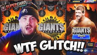 WTF!! GIANTS UNLEASHED GLITCH?? WWE Supercard Giants Unleashed Glitch!