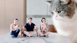 Making Super Special 4D Family Photos with Pets that You Can Touch and Feel