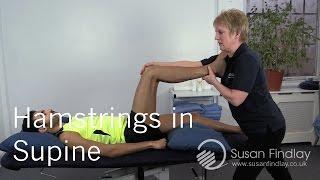 Sports Massage Therapy - Hamstrings in Supine - Massage Monday