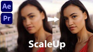 ScaleUp — AI Upscaling for After Effects & Premiere Pro