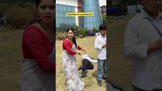 School teachers in summer ‍ #shorts #ytshorts #sejalgabashorts #teacherlife