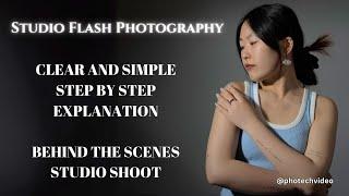 Create Your Desired Flash Lighting Effect Step By Step Tutorial BTS Studio Shoot. #flashphotography