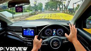 POV REVIEW | Suzuki NEW ERTIGA GX HYBRID 1.5 AT 2022 | HYBRID FOR THE PEOPLE | Car Tour & Test Drive