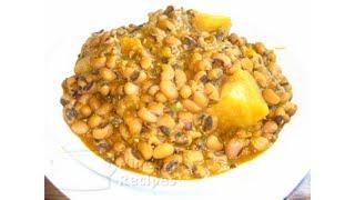 Nigerian Beans Porridge (with Yam) | Flo Chinyere