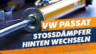 BILSTEIN - B6 Sportstoßdämpfer an der Hinterachse einbauen | VW Passat | Tutorial