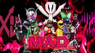 【MAD】가면라이더/슈퍼전대 크로스오버 매드무비 디케이드, 지오, 고카이쟈 Kamen Rider/Super Sentai Crossover 仮面ライダー/スーパー戦隊クロスオーバー