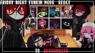 //Friday Night Funkin Mods React To Deathmacth but every turn another character sing it//