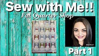 Sew with me! Snowman Society from Jolly Box 2024  by Fat Quarter Shop - Part 1