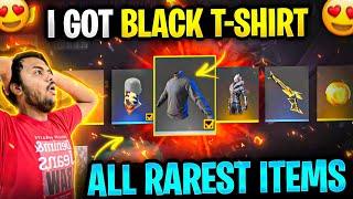 I Got Black T Shirt  & Purple Shade Bundle In Free Fire Max I'd  Noob To Pro - Garena Free Fire