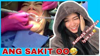 PASTA TEETH FOR THE FIRST TIME | ANG SAKIT OO | 5 TEETH | KINGVLOG