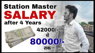 80,000/- तक Salary | Station Master Salary After 4 Years in Railway | Rrb NTPC Exam