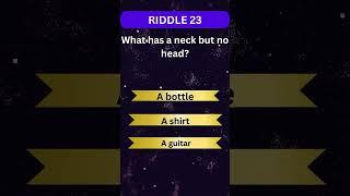 Think you're a riddle master? 