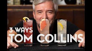 Master this Easy GIN Cocktail - Tom Collins 3 Ways