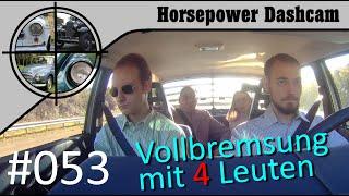 053 - 4 Leute, 1 Vollbremsung - Oldtimer Dashcam