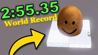 Obby But You're a Potato Speed Run Levels 1-50 (WR 2:55.35) | Roblox