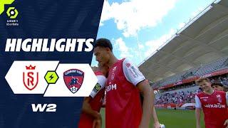 STADE DE REIMS - CLERMONT FOOT 63 (2 - 0) - Highlights - (SdR - CF63) / 2023-2024