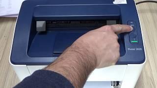 Xerox Phaser 3020 - How to print Configuration & Supplies Information