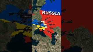 Countries and their ENEMIES  #shorts #map #map-animation