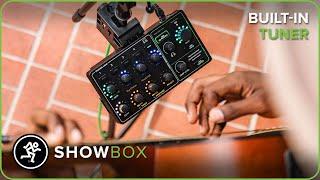 Mackie ShowBox Overview: How To Use The Built-In Guitar Tuner