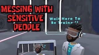 MESSING WITH SENSITIVE PEOPLE (RecRoom Trolling)