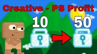 Easy DLS! How To Get Rich Fast In Growtopia Private Server | Creative - PS