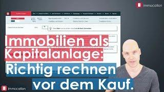 Immobilien als Kapitalanlage richtig berechnen - Rendite und mehr in 6 einfachen Schritten | Teil 2