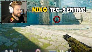 NIKO Amazing TEC-9 Entry! JKS Pistol Ace! Counter Strike 2 CS2 Highlights!