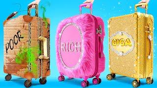 Rich vs Poor Parents On Vacation! Revealing the Best Travel Hacks by 123 GO!