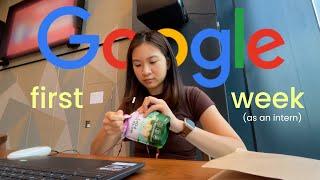 FIRST WEEK IN GOOGLE (as an intern) | singapore work vlog